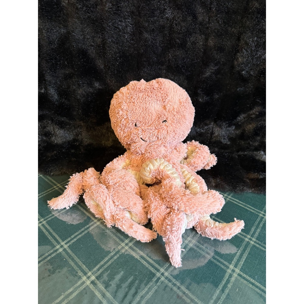 Jellycat Odell Octopus Plush Apricot Peach Stuffed Animal plush